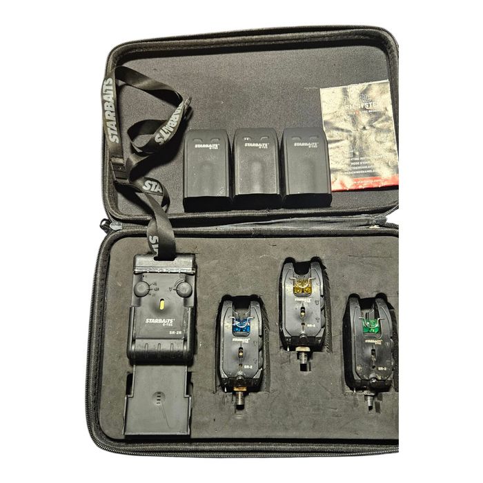Продавам шаранджийски сигнализатори Starbaits D-Tec E 3+1