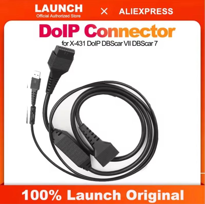 Adaptor Launch DOIP pentru tester/Diagnoza Launch x431, Thinkdiag, etc