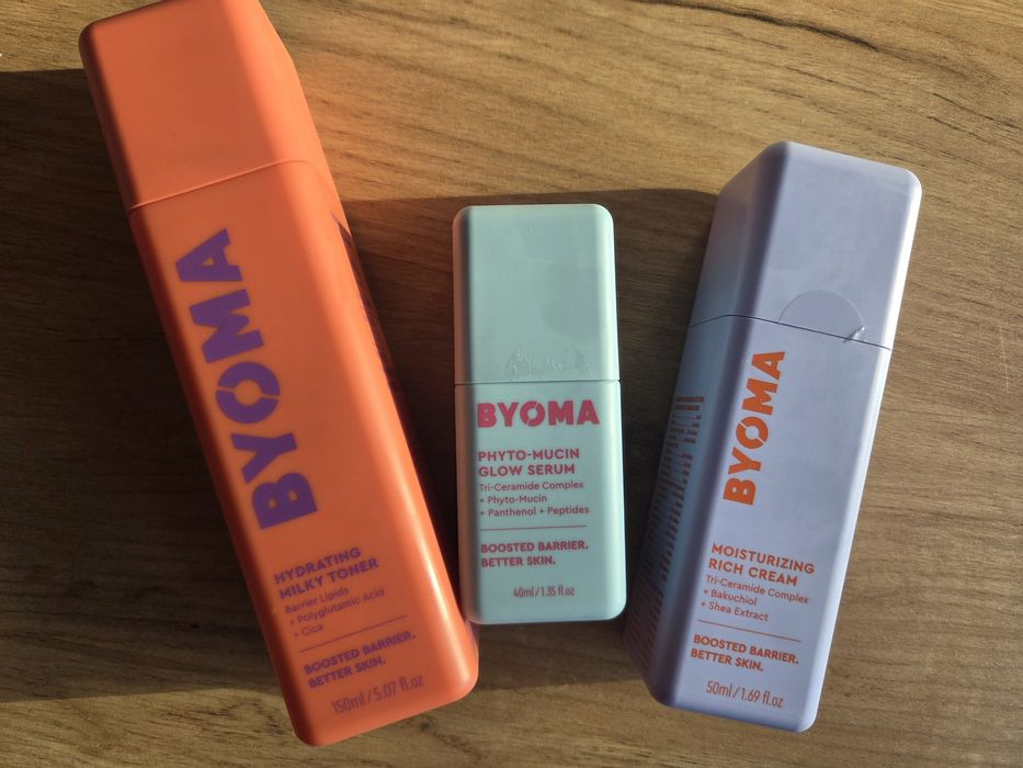 Лот бяла козметика BYOMA