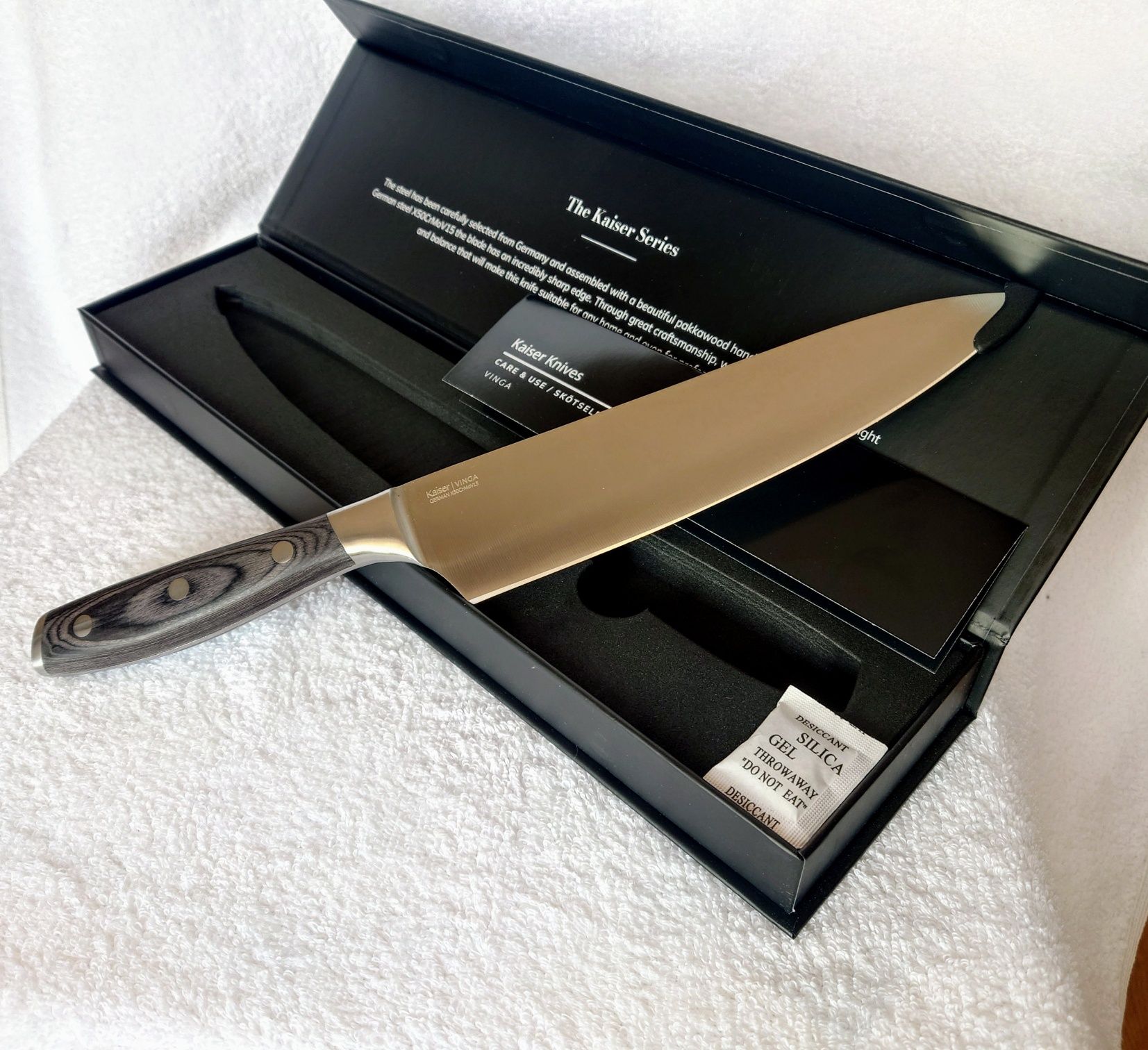 Cutit VINGA Kaiser Chef's Knife Gri