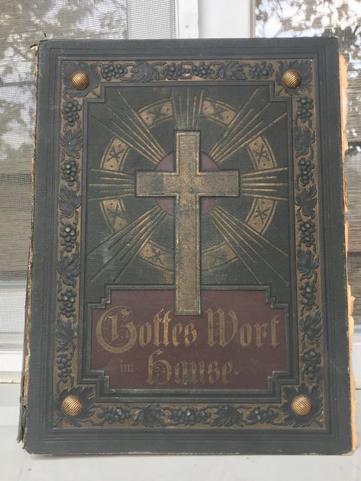 Biblie germana anul 1896