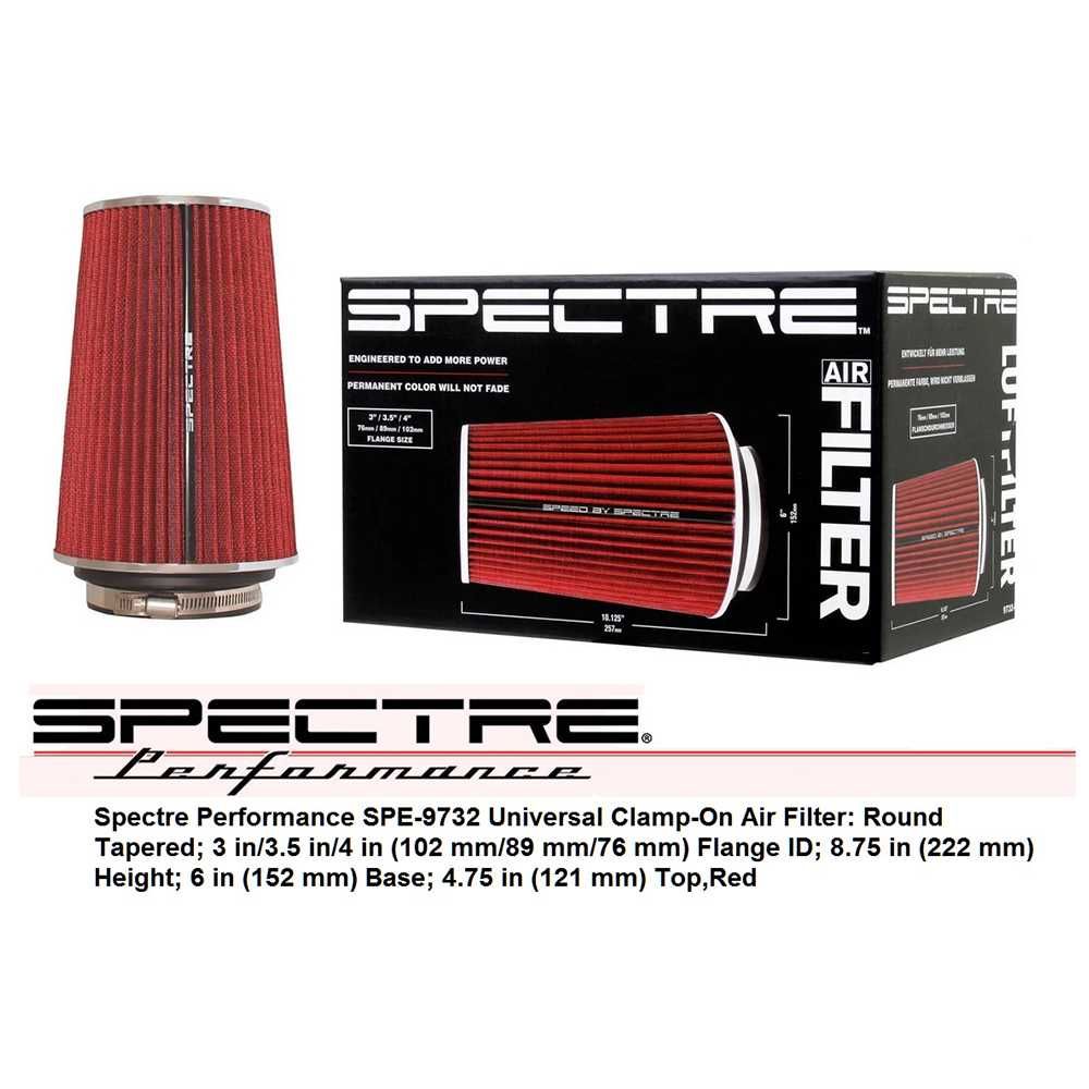 Спортен въздушен филтър Spectre Performance SPE-9732, универсален
