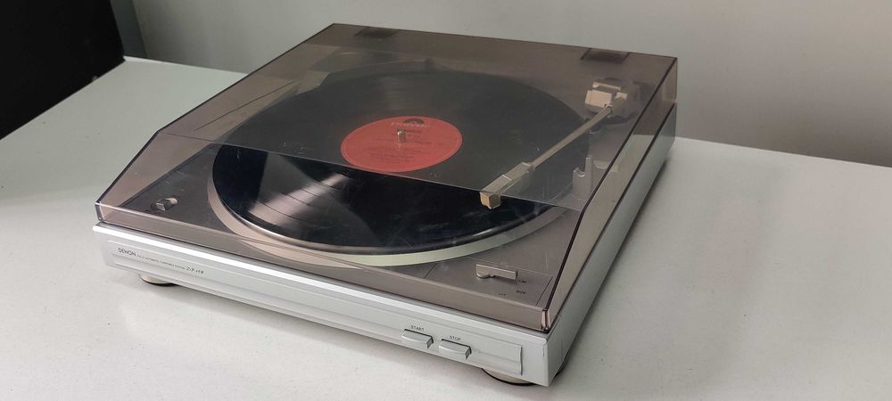 Denon pick-up DP 29F fully automatic turntable sistem platan vinil
