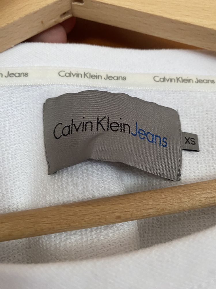 Hanorac fara gluga Calvin Klein Jeans de dama