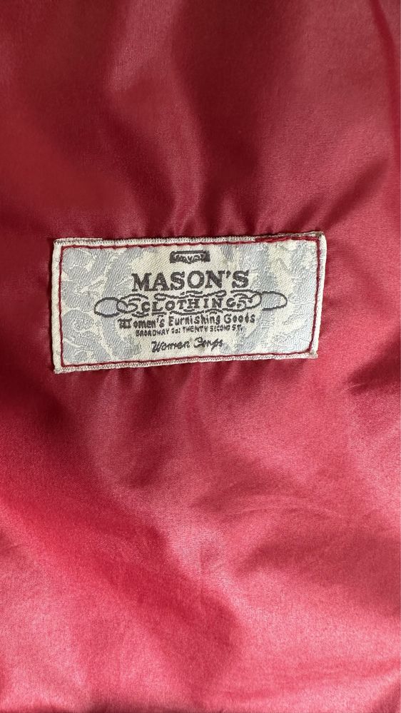 Мъжко червено яке Masons