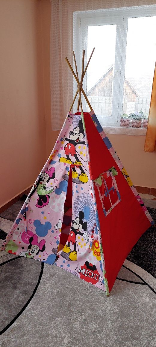 Cort teepee copii