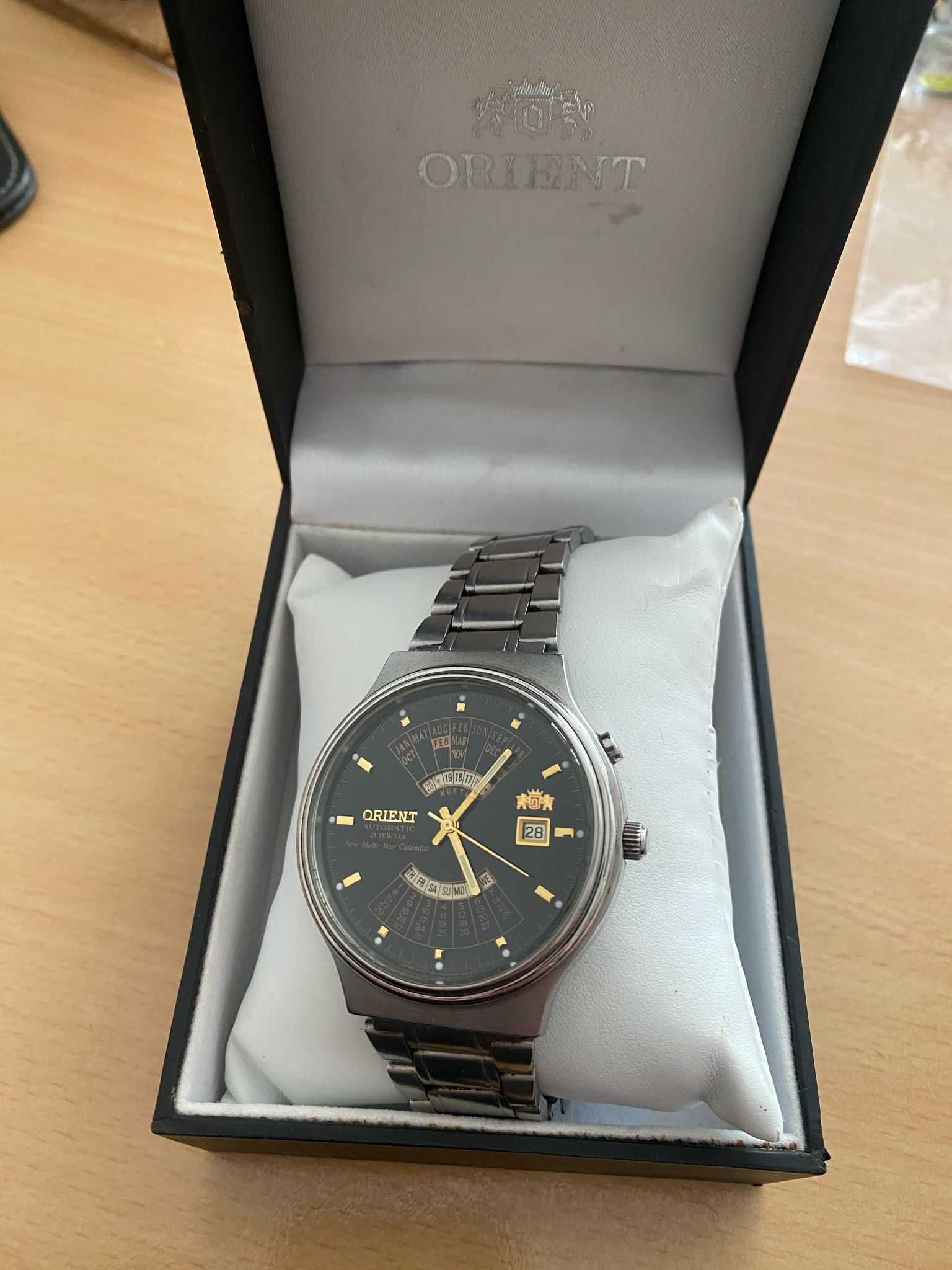 Orient Automatic Japan 43 mm negru