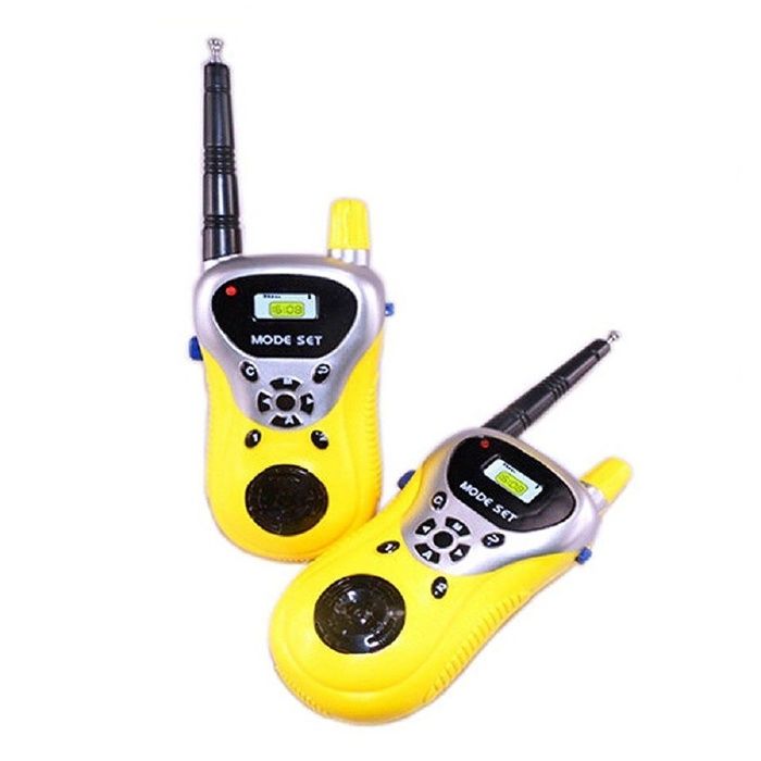 Set 2 statii de jucarie emisie/receptie radio “Walkie Talkie”, 100m, +