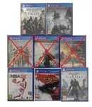Assasin's creed, NBA, God Of War - за Playstation 4