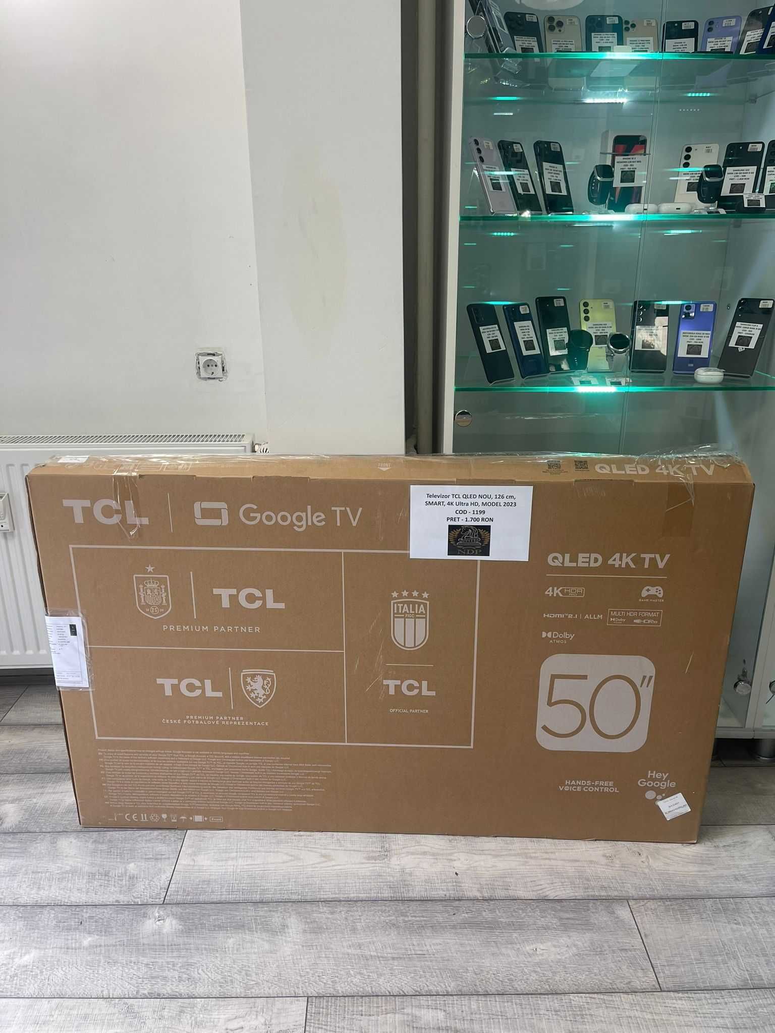 NDP Amanet NON-STOP Bld.Iuliu Maniu 69 Televizor TCL QLED NOU, 126 cm