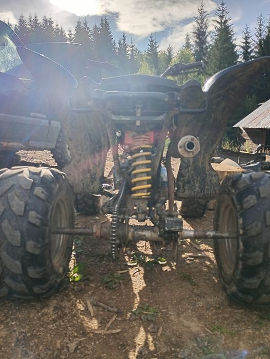 ATV 125cc pornește împins