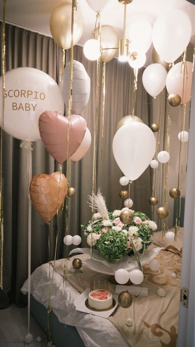 шары - день рождения, scorpio baby