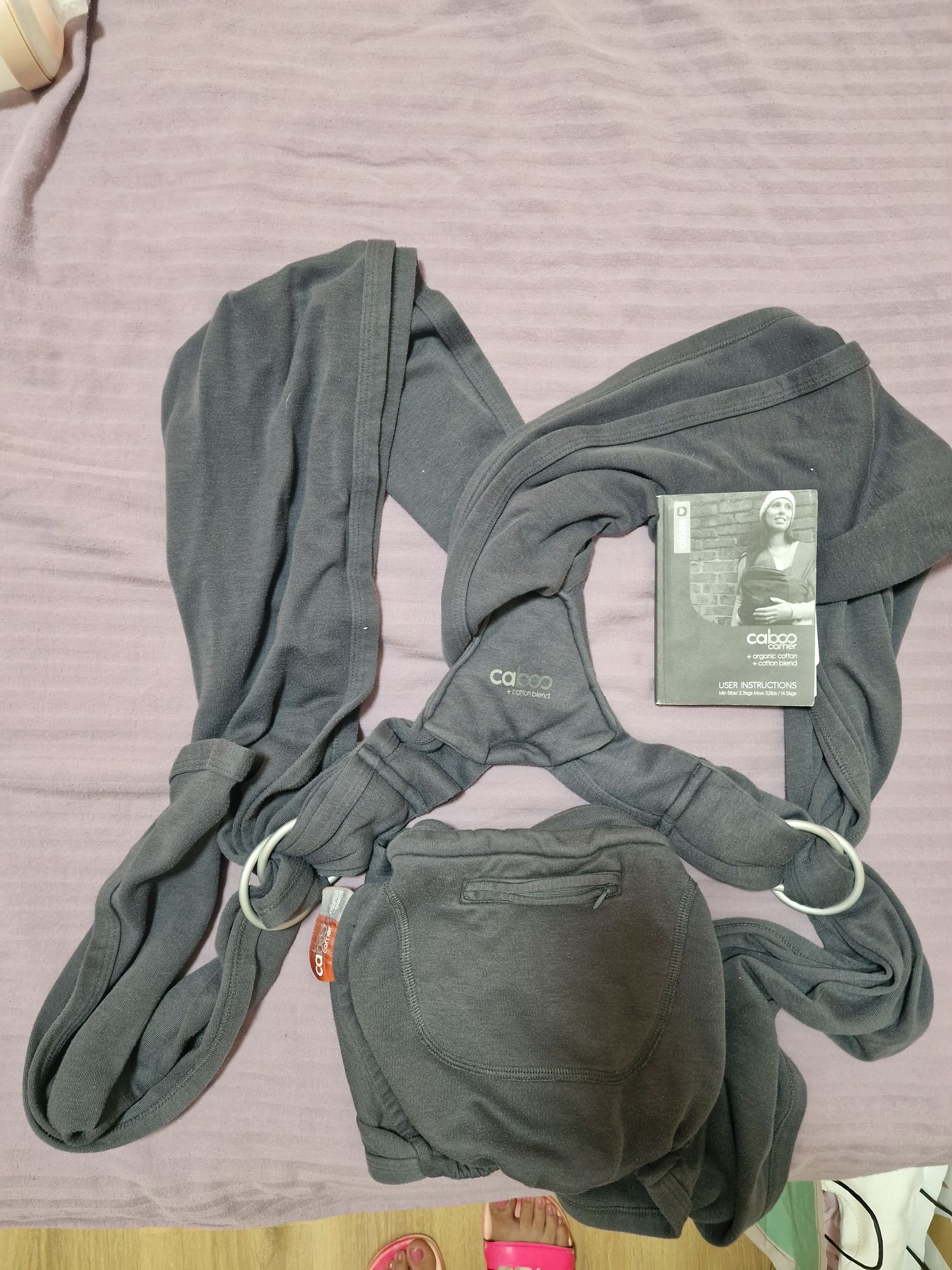 Слинг за бебеносене Caboo+cotton blend