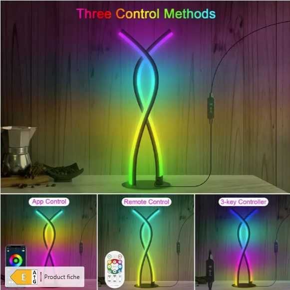 Lampa LED multiple culori pe USB