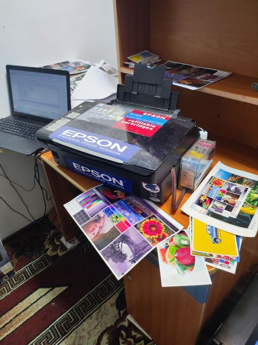 Epson L 7300 Tx dyuzi 100% rasmlarga qarang chiqarishi idialni.450 ta
