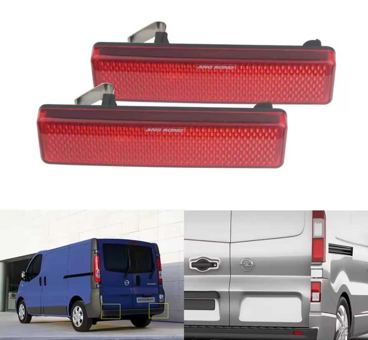 Рефлектори за задната броня за Opel Vivaro Renault Master Опел Рено