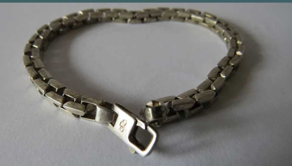 Bratara argint masiv 925, anglia, unisex