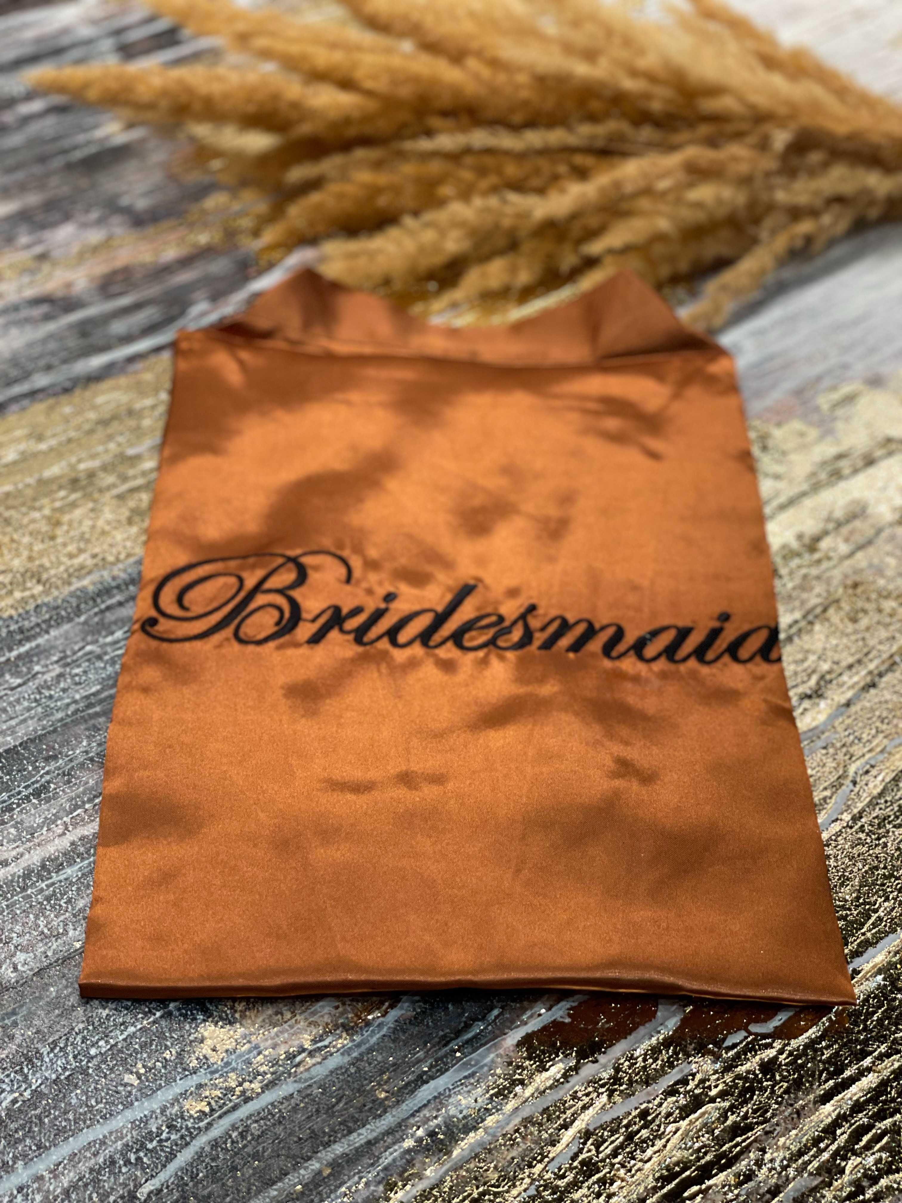 Halat domnisoare de onoare inscriptionate Bridesmaid