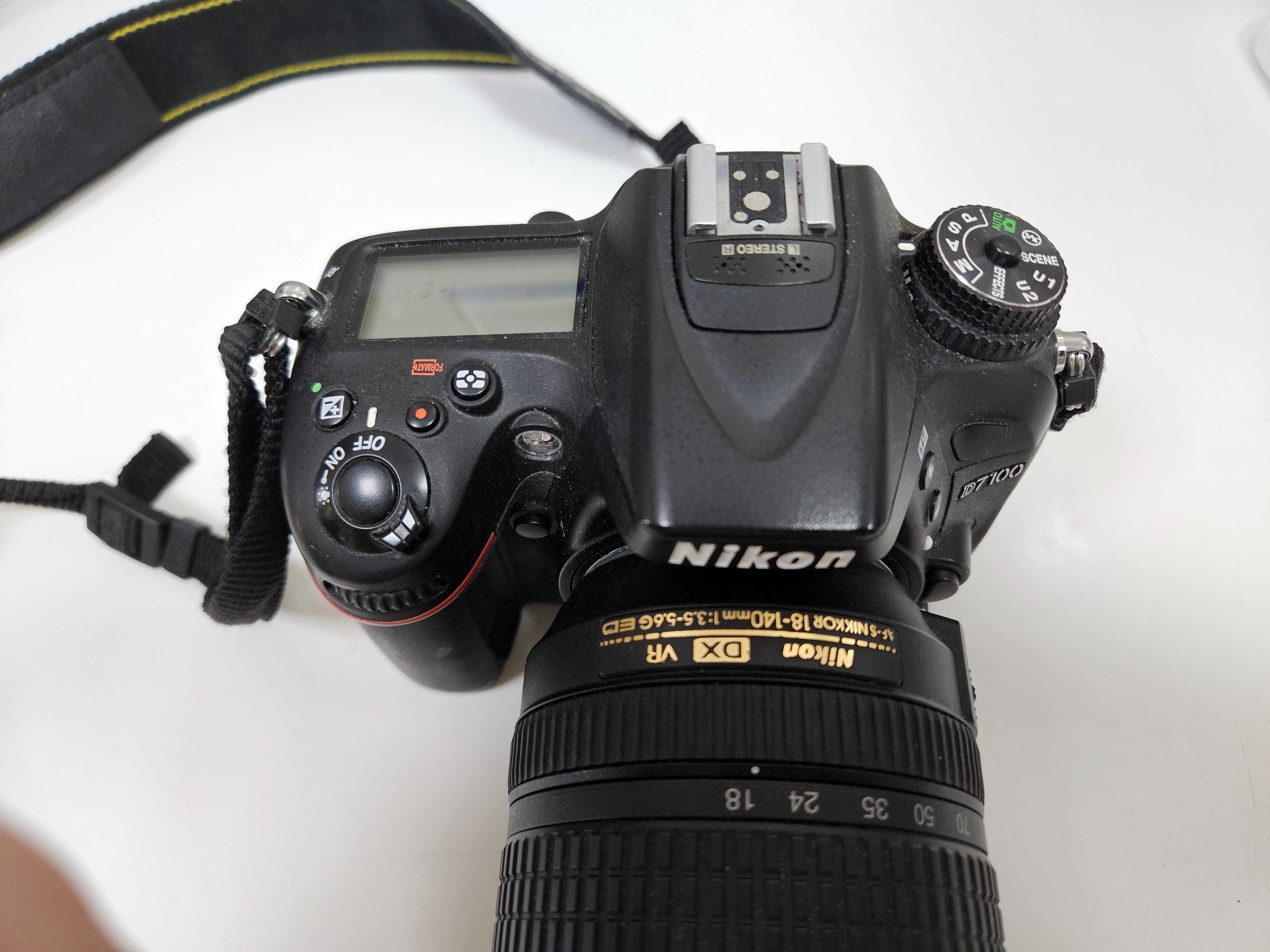 Nikon D7100+ обектив, Nikon DX 18-140