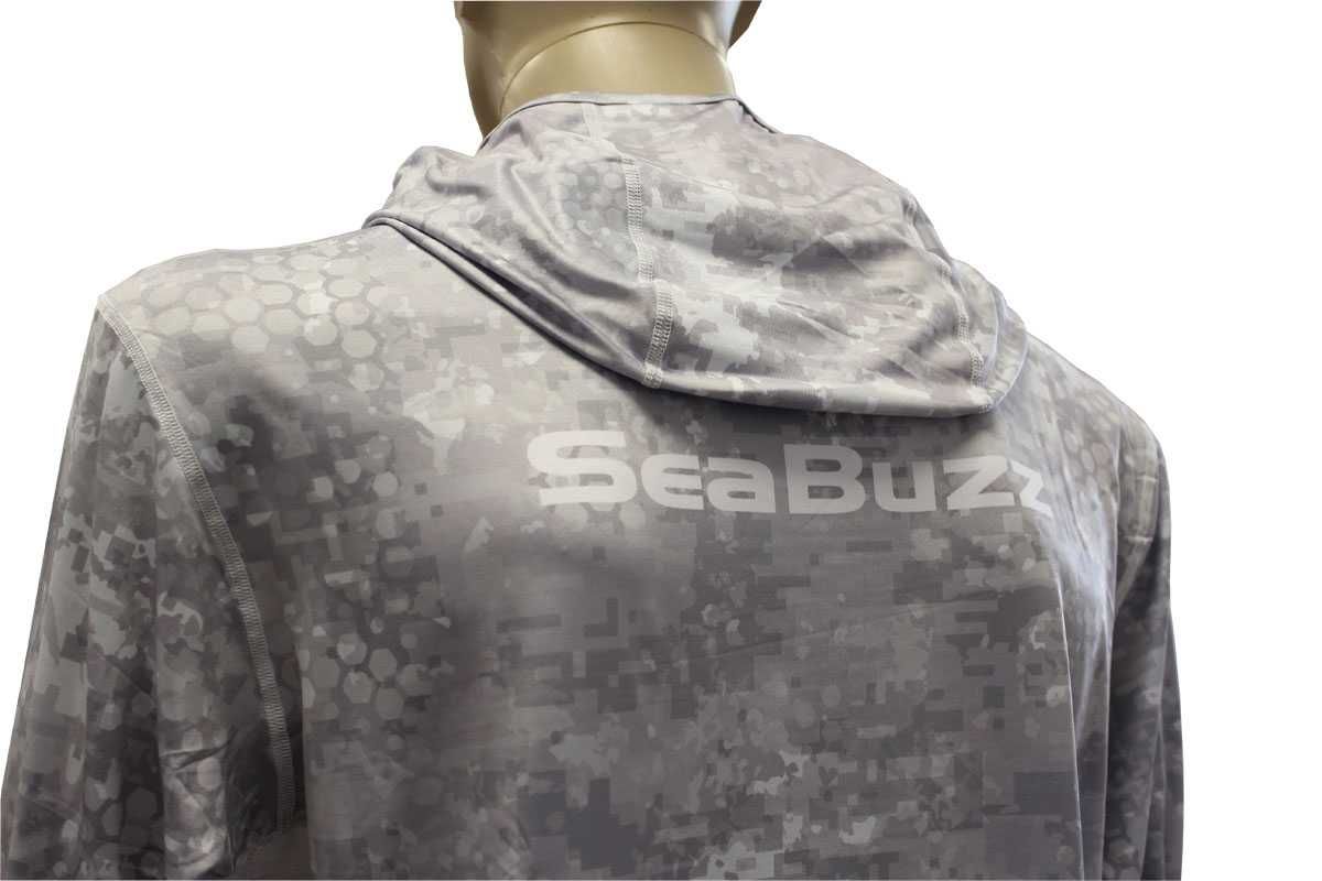 Слънцезащитна блуза с качулка SeaBuzz за риболов М, L, XL
