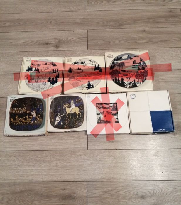 Vand farfurie decorativa Arabia Finland