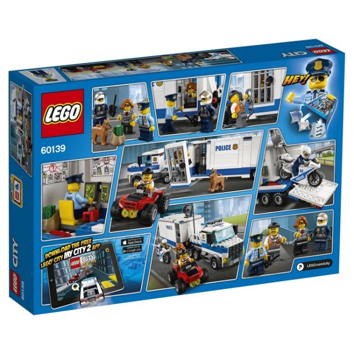 Конструктор LEGO City Police Мобильный командный центр 60139