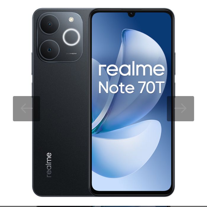 Realme Note 70T 128 gb Черен Цвят