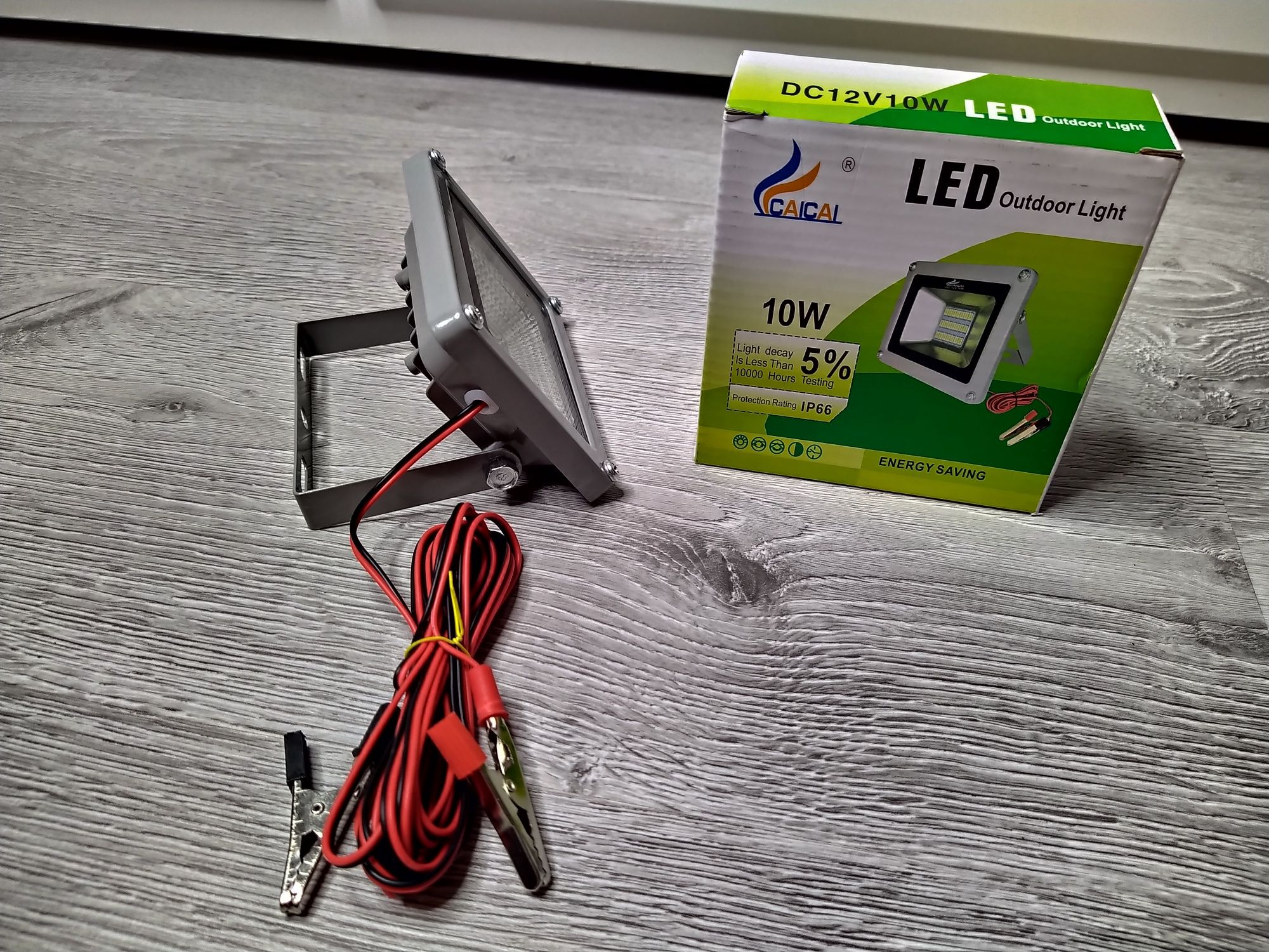 Proiector LED 10W SMD Alimentare 12V pescuit camping NOU!