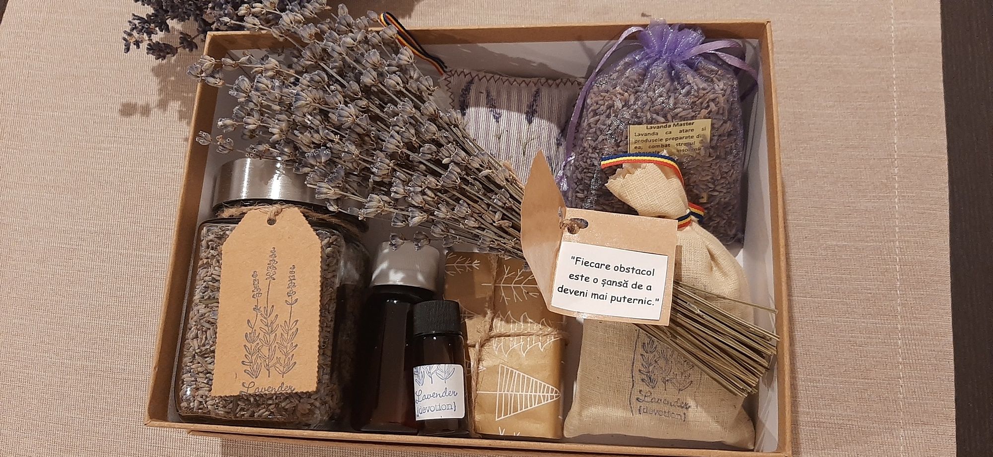 Cadou deosebit din produse lavanda