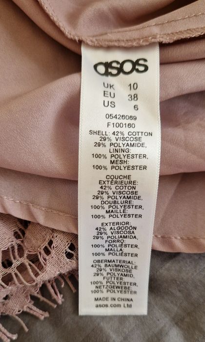 Rochie dantela  Asos S-M