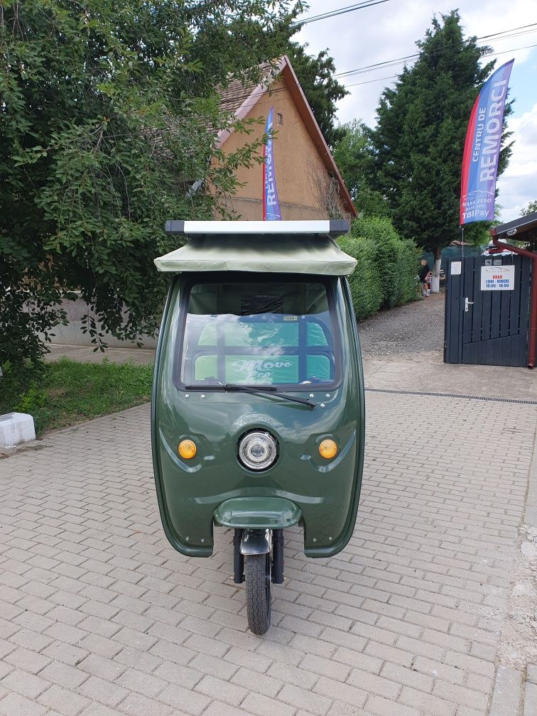 Triciclu electric Cargo 500 EEC omologat Move Eco Accesorizat