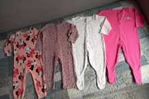 Lot 4 salopete pijama fetita 86