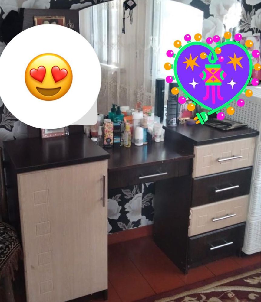 Продам шифоньер с трюмо