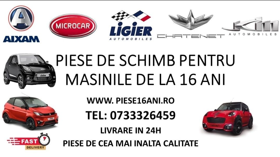 Piese de schimb Aixam Microcar Ligier JDM