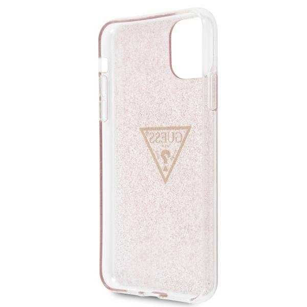 Гръб Guess Glitter Triangle за Apple iPhone 11 Pro