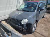 Fiat 500 1,4 i , Фиат 500 кабрио на части! 
Юли 2010, Кабрио