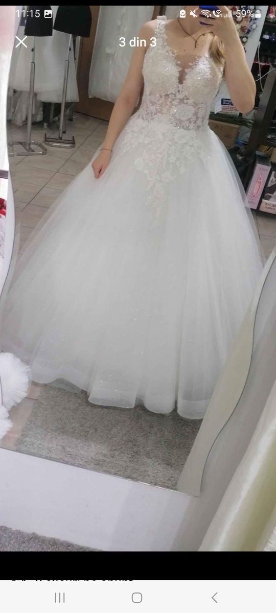 Vând rochie de mireasa