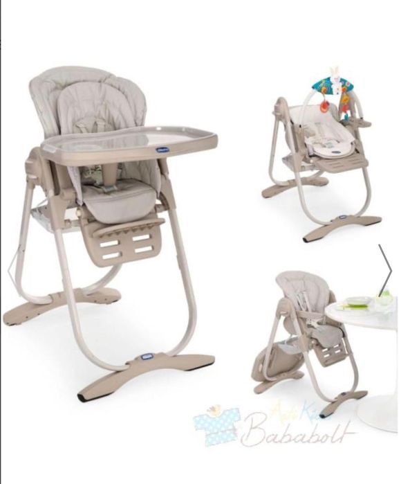 Chicco Polly Magic Relax 3in1 Scaun de masa bebelusi +0 ani