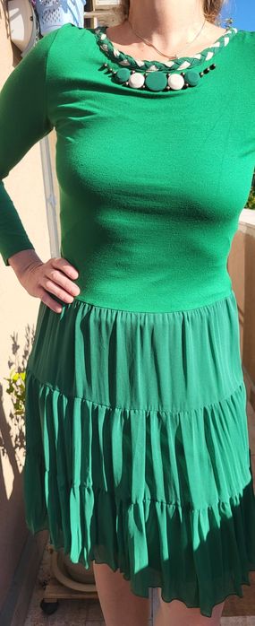 Rochie eleganta cu volane, marca GUARA, Marime 38-40