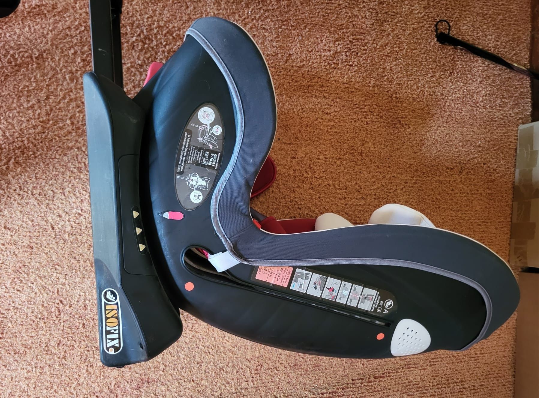 Scaun auto copii 9-25 kg ISOFIX Maxi Safe -Red