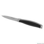Cutit pentru decojit, inox, cu maner negru, 9cm, Kinghoff