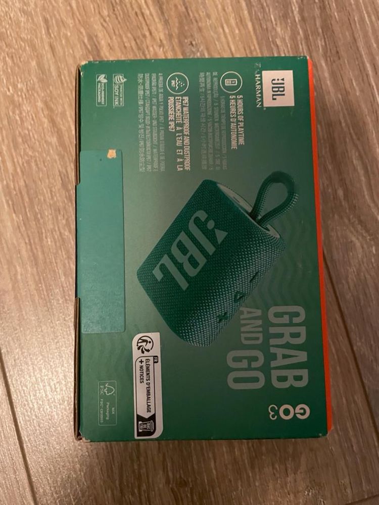 Boxa portabila JBL GO3 Nou/Sigilat