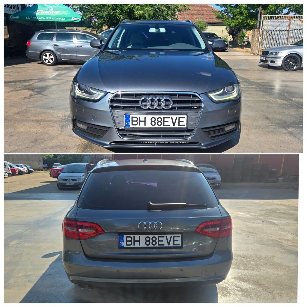 Audi A4 2.0TDI 150cp An07.2014 Automat, Bi-Xenon Led, Navigație Mare