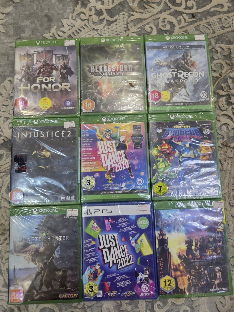 Новые диски для xbox one