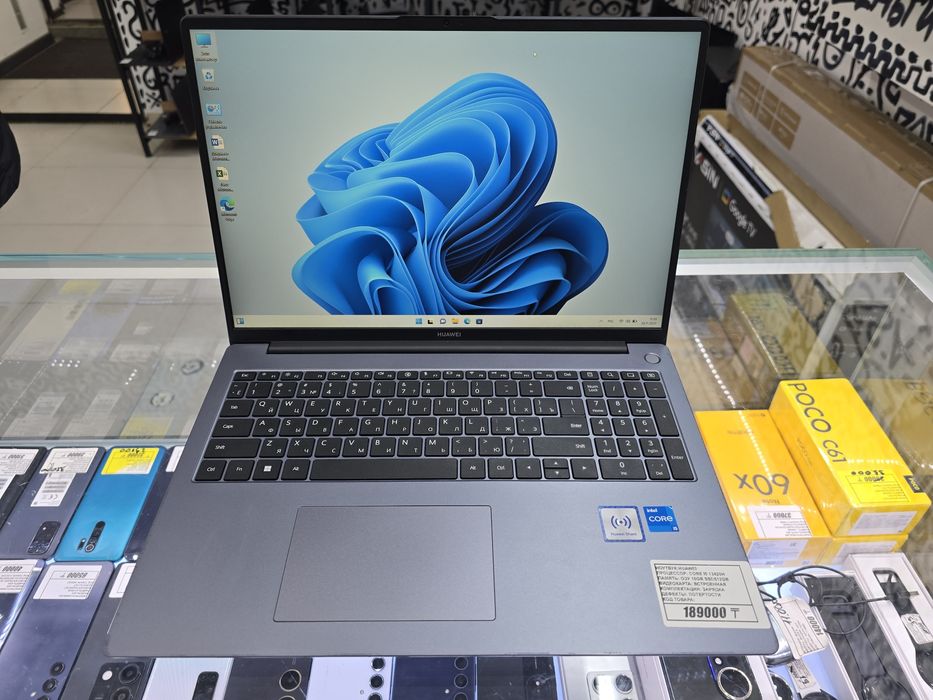 Ноутбук Huawei core i5 13420H озу 16gb ssd512gb Магазин Реал