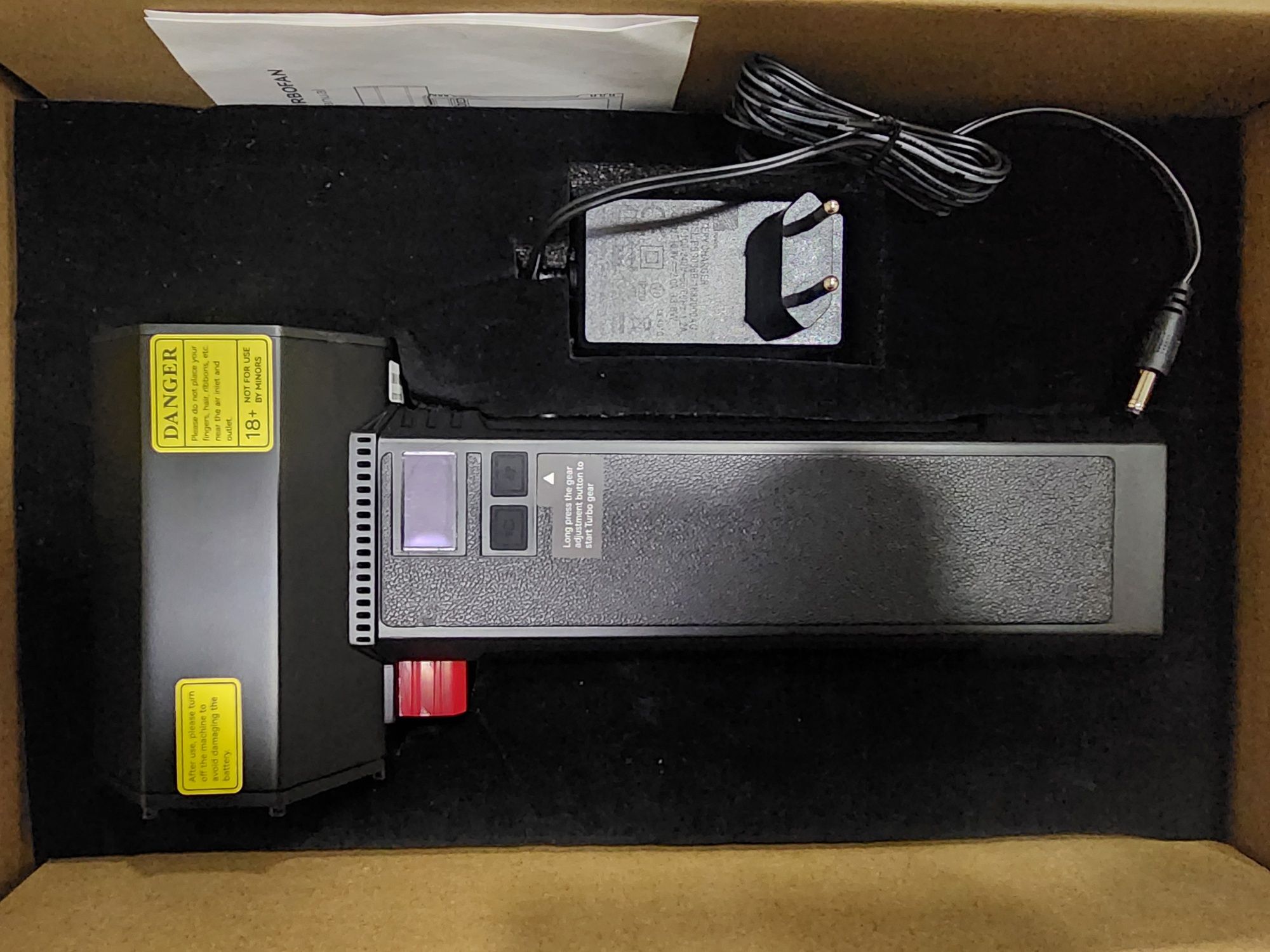 TF64 Turbo Ventilyator – Salqinlikni o‘zing bilan olib yur!