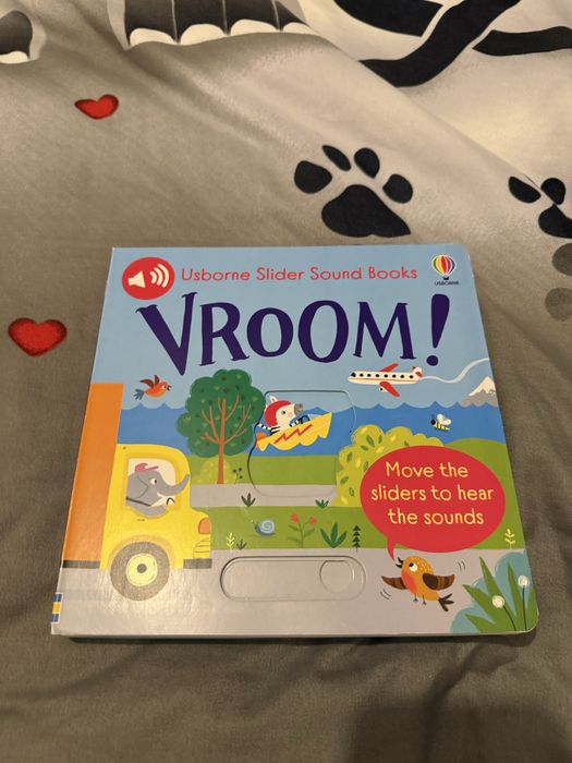 Carte cu sunete si panouri glisante "Vroom!", Usborne