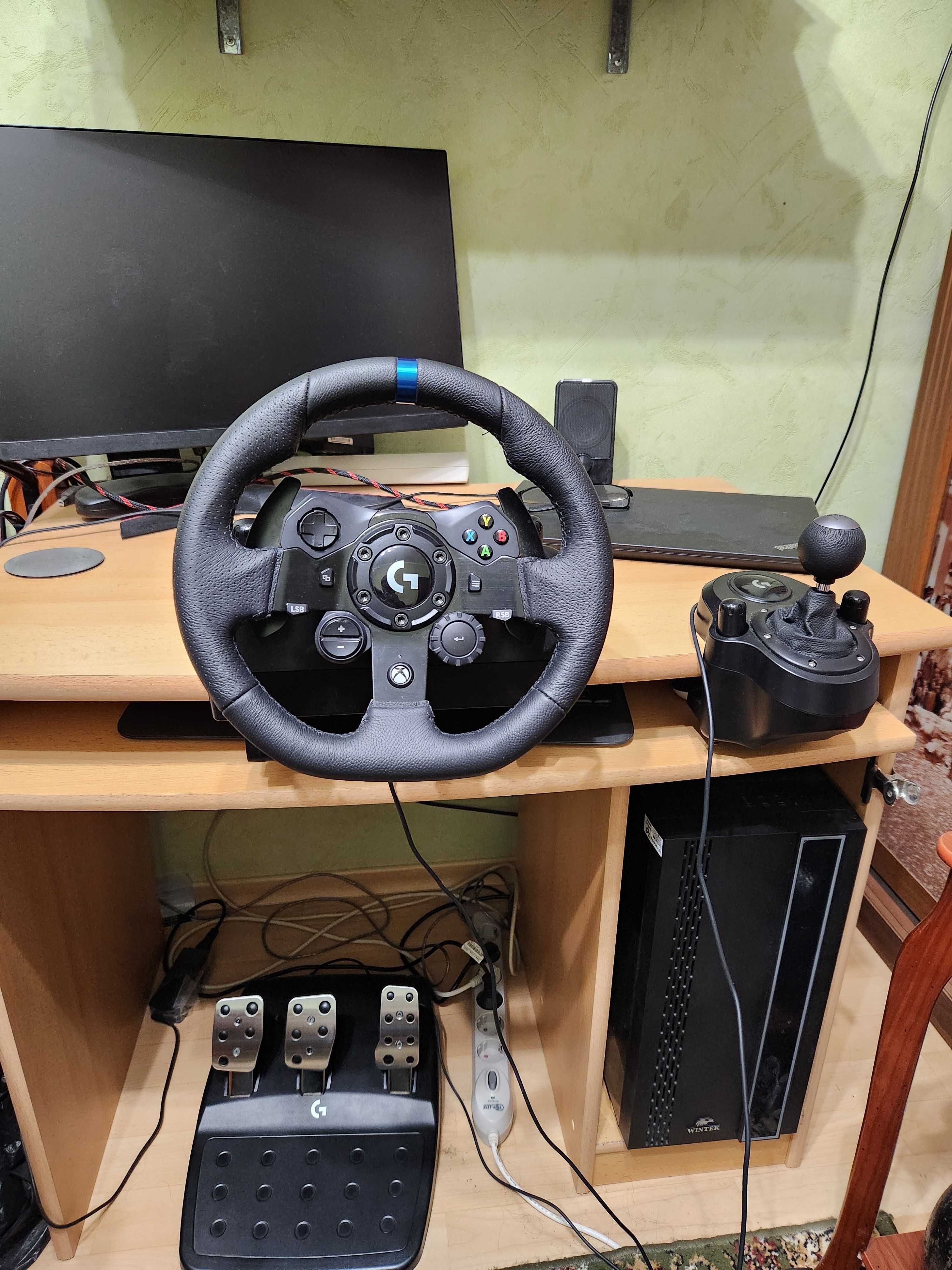 Игровой контроллер - Руль + КПП - Logitech G923 True Force + Shifter