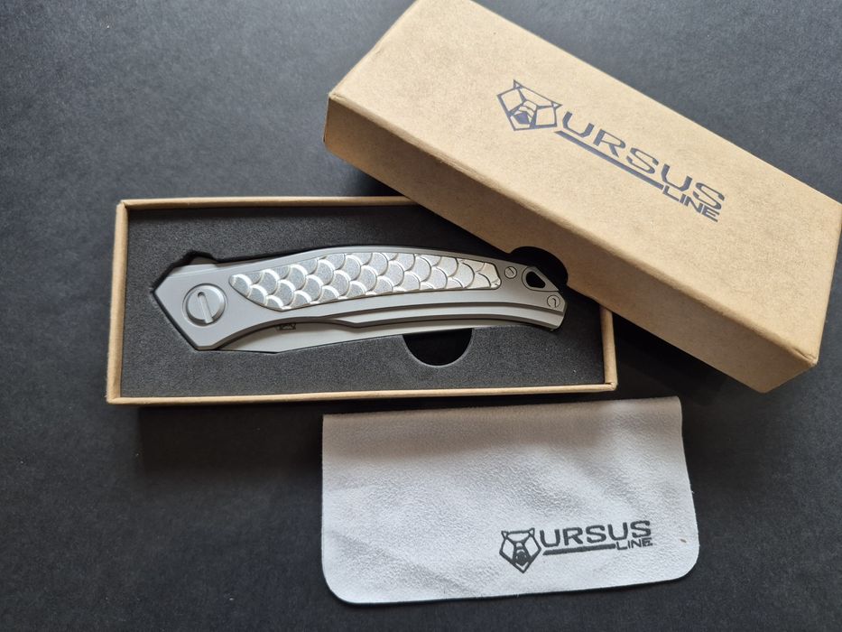 Сгъваем нож SHIROGOROV Quantum"DRAGON" ,CROMAX PM, SH209