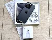 НОВ! 2г. ГАРАНЦИЯ! Apple iPhone 15 Pro Black 256GB + Fast Charger